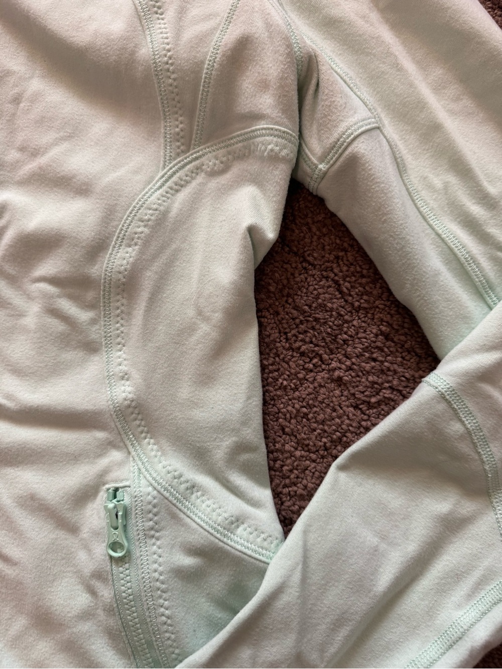 Lululemon Define Jacket Mint Green Full-Zip Athletic Jacket 6 - Picture 5 of 6